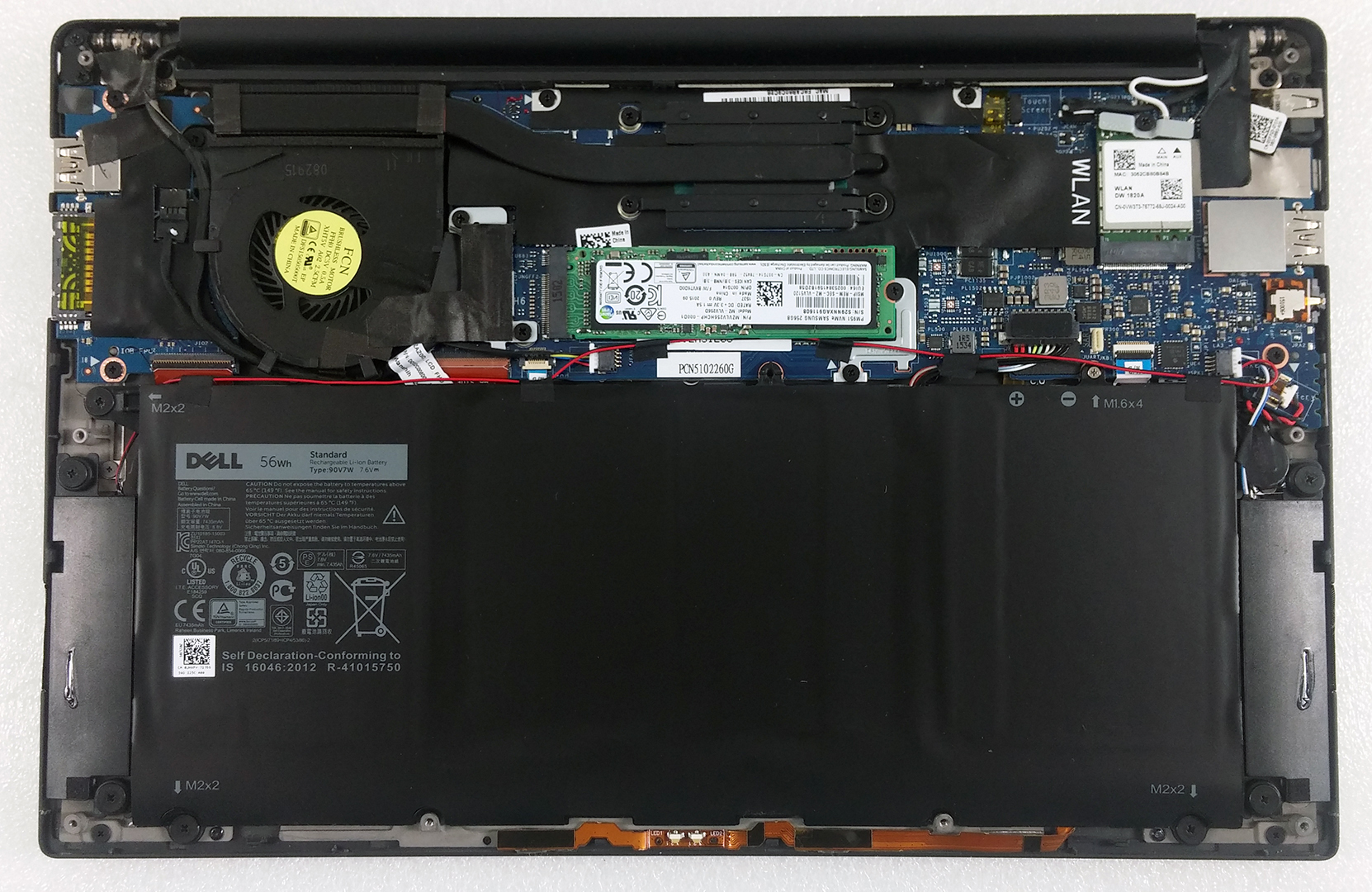 How to replace and fix Dell XPS 13 9343 9350 9360 P54G P41F P57G backlit RU Russian keyboard (Dell XPS 13 (9350))